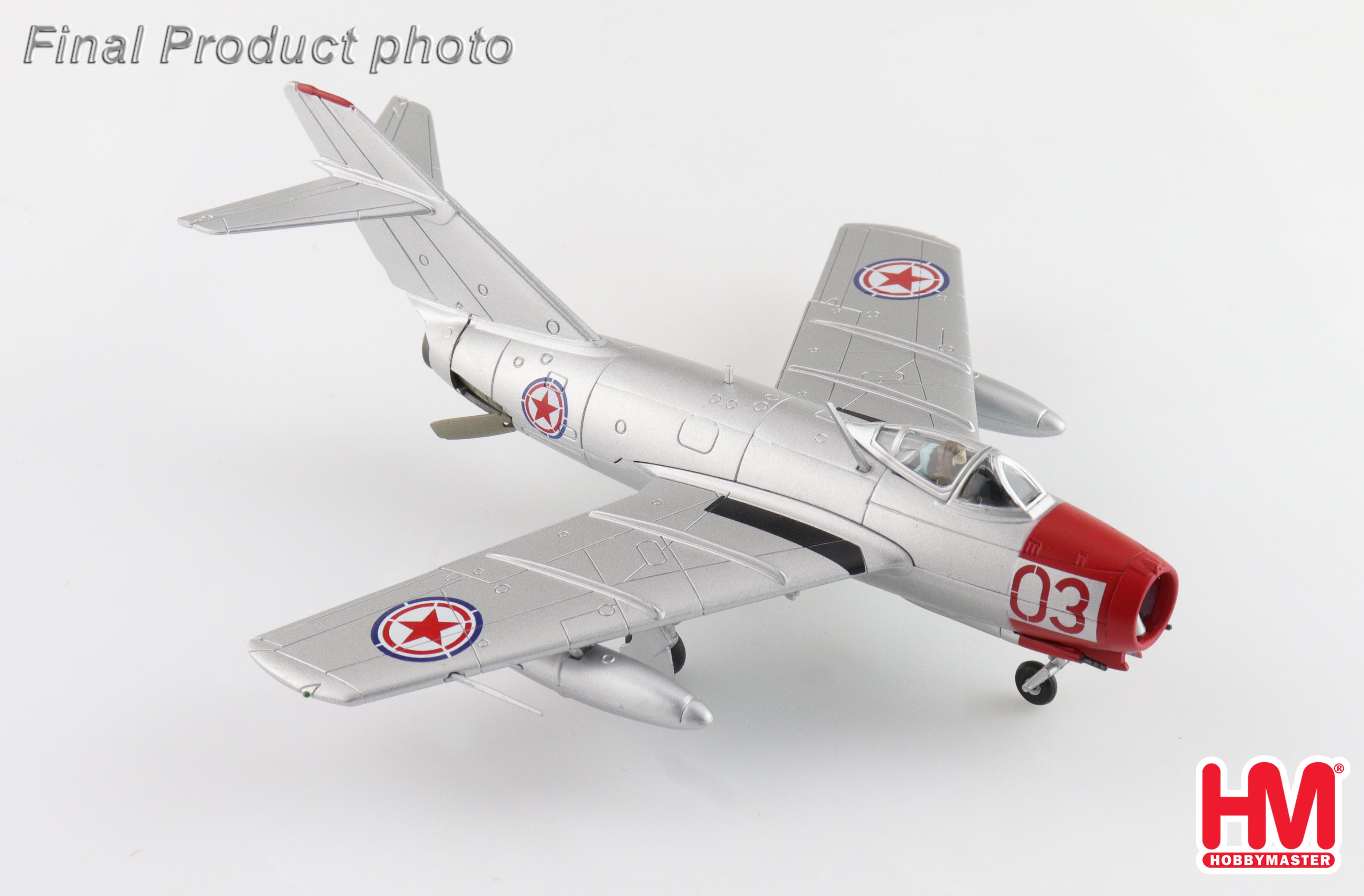 MIG-15bis Red 03, Chinese People's Volunteers Air Force, North